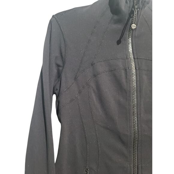 Lululemon Define Jacket Sz 10 Black Classic Zip - Picture 9 of 11